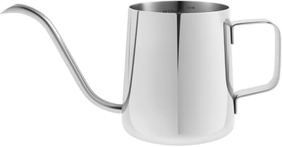 carmdering - Kleine schenkkan - Mini waterkan - Planten water geven - Ergonomisch handvat - Lange handgreep - 304 roestvrij staal - Roestvrij staal - Veelzijdig gebruik - 1 stuk - Zilver