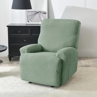 1/2//3-zits Relaxfaashoes Jacquard Effen Kleur Stretch Bankkussen Lazy Boy Relaxfaaslipcover voor Woonkamer Thuis