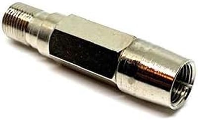 Signaal Verzwakker - Pad Verzwakker Kabel - Signaal Stabiliseren - 75 Ohm Impedantie - 9 dB - Zilver