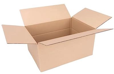 100 Stuks Verhuisdozen en Verzenddozen 400x300x200 mm - Sterk Golfkarton