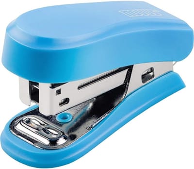 Kantoor nietmachine Blauw Capaciteit 12 Vellen - Compact en Stevig Nietapparaat