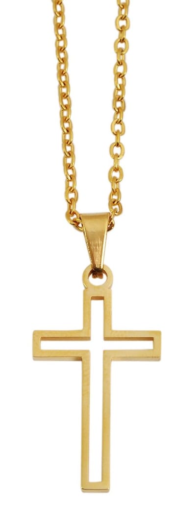 AKZENT Akzent unisex ketting met hanger Hafsa, Edelatahl, huidvriendelijk