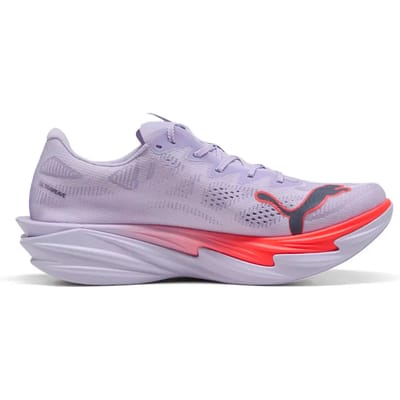 Puma Deviate Nitro Elite 4 Lichtpaars Heren Sneakers Paars Ultra-Rood Inky-Depths------Kenmerken 312127-08 44 gray
