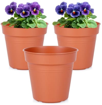 ProGarden - Tuinpotten Set - 13 cm - Kunststof - Oranje