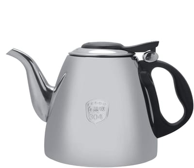 Theepot voor fornuis - Waterkoker RVS - Snel water koken - Geschikt voor alle fornuizen - 15 Liter - Zilver