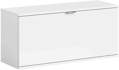 Projectxbank staand of hangend wit hoogglans wit NB - 37x92x42cm