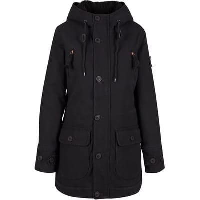 Forvert - Fiss Parka jas - S - Zwart