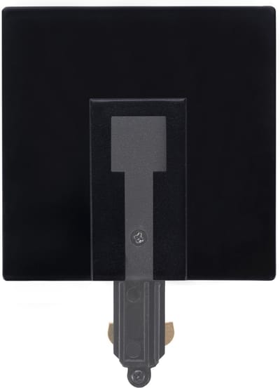 Ledvion - 1-Fase Rail Power Connector (Zwart) - Naadloze Intergratie 1-Fase