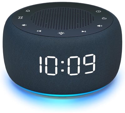 Digitale Wekker - Wekkerradio - Reiswekker - Donkerblauw