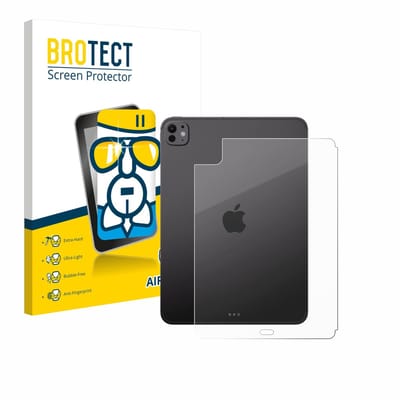 Screenprotector voor Apple iPad Pro 11" 2025 (Achterkant) Beschermglas transparant