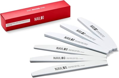 Nagelvijl en Buffer Set (6 Delig) voor Natuurlijke en Kunstnagels