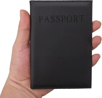 Paspoorthouder - Paspoort Protector - Beschermhoes - Paspoort Hoesje - Cover - Paspoorthoes - Reisportemonnee - LOUZIR