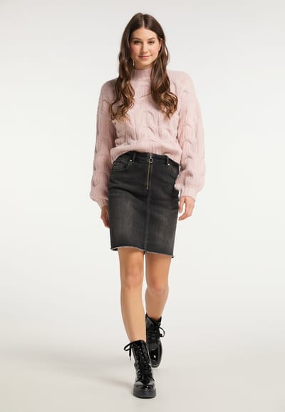 Mymo Gebreide trui Dames oud roze
