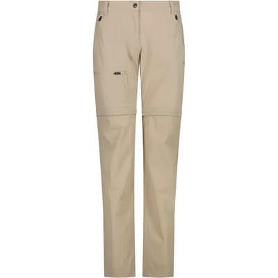 Dames Stretch Zip Wandellbroek met Cargozakken CMP
