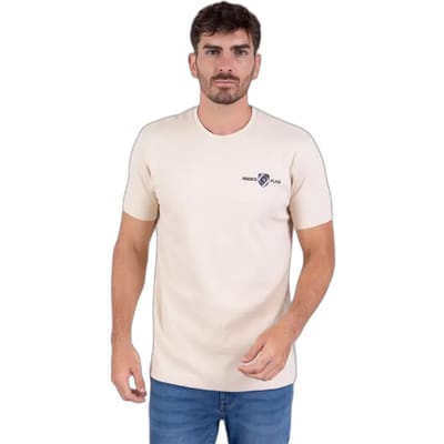 T-shirt met fantasiebreiwerk Camberabero