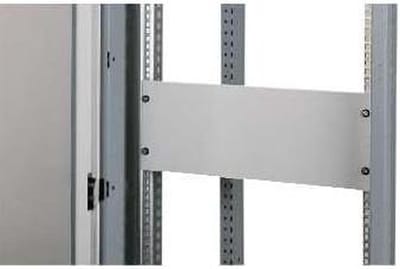 Blindplaat 19 inch - Paneel - Apparatuur Monteren - Stalen Constructie - 1HE - Grijs