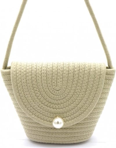 Tas Katoen - 22x16x7 cm - Beige