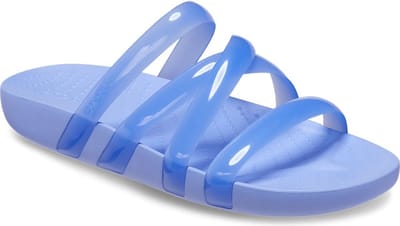 Crocs Splash Glossy Strappy Klompen Blauw EU 41-42 Vrouw