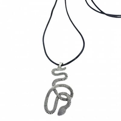 Ketting slang Zilverkleur verstelbaar allergievrij - Charme Bijoux