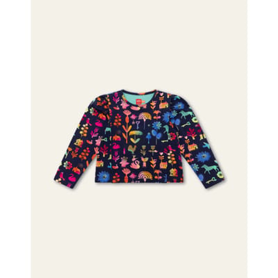 Oilily Team T-Shirt- maat152/12yr Patriot Blauw