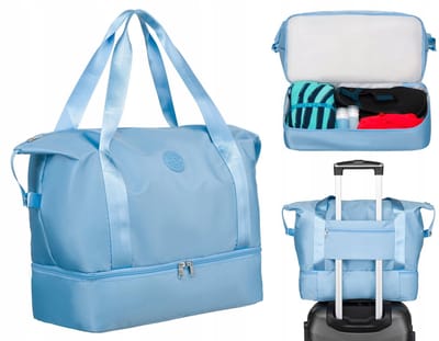 Peterson Reistas 40x30x20cm Handbagage Vlietuig Lichtgewicht Blauww