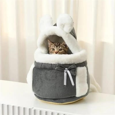 Outdoor Reis Chihuahua Puppy Hond Draagrugzak Winter Warm Huisdier Draagtassen voor Kleine Honden Yorkshire Kat Nest Mascotas Thuis L-suit 3-5kg