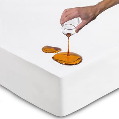Waterdichte Katoenen Matrasbeschermer 140x200 cm - Ademend en Hypoallergeen