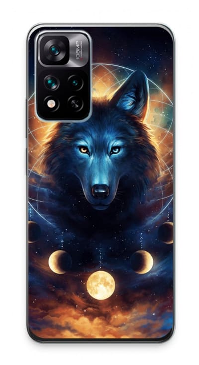 Case Company® - Hoesje geschikt voor Xiaomi 11i hoesje - Wolf Dreamcatcher - Soft Cover Telefoonhoesje - Bescherming aan alle Kanten en Schermrand