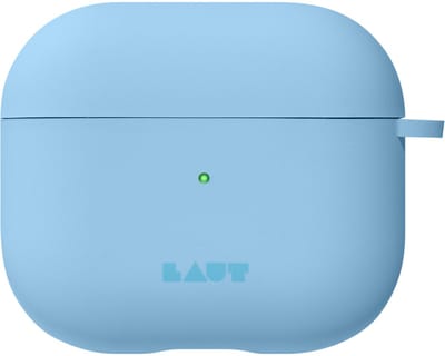 Laut Pastels hoesje geschikt voor AirPods 3 - Blauw
