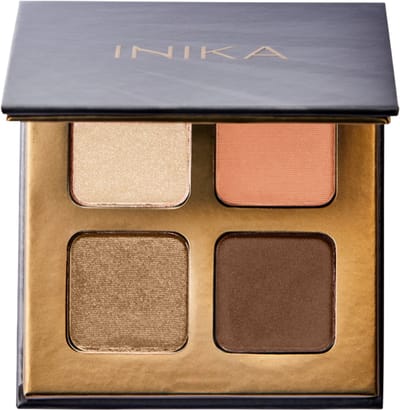 INIKA Eyeshadow Quad - Sunset - Vegan - 100% Natuurlijk - Verzorgend - Alle huidtypes - Minerale make-up