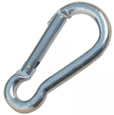 Kong Mini Pear Straight Karabiner (Maat - 6 mm, Kleur - Polish)