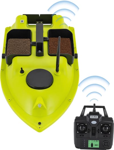 Visaasvoerboot 5200Mah Vissersboot Draadloze Vissenzoeker 600m Afstandsbediening Vangboot voor Nachtvissen