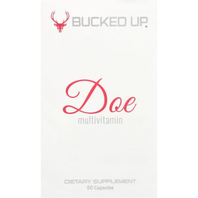 Bucked Up, multivitamine, 60 capsules