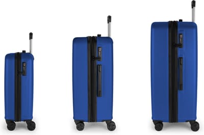 Gabol Juego 3 4-wiel kofferset 3st. - Harde bagage - TSA slot - azul