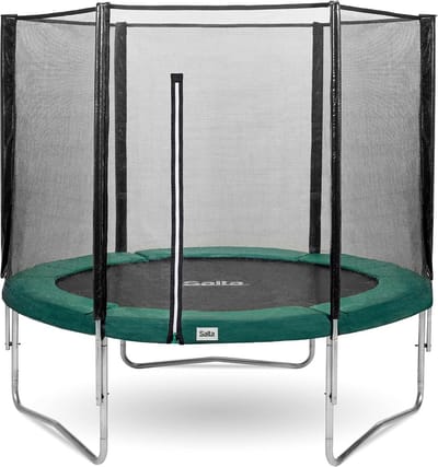 Ronde Trampoline - Springkussen Buiten - Buiten Spelen - Gegalvaniseerd Stalen Frame - 183 cm Diameter - Groen