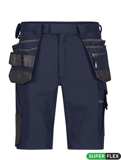 Holsterzakkenshort met stretch