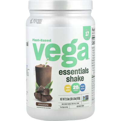 Plantaardige Essentiële Shake, Chocolade, 613G (1lb 5.6oz)