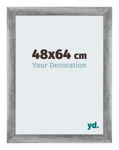 Your Decoration - Puzzellijst 48x64 cm - Grijs Geveegd - Puzzellijst 500-1000 stukjes - MDF Fotolijst - Mura