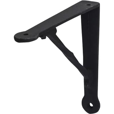 Duraline Plankdrager Twist Zwart 14,5x14,5cm