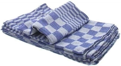 Horeca Theedoeken - Keukendoeken Droogdoeken - Keuken Schoonmaken - Professionele Kwaliteit - 65x65 cm - Blauw