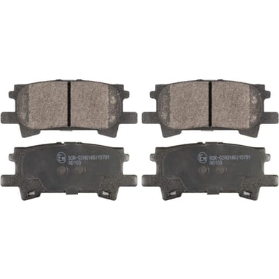 Remblokset BLUE PRINT ADT342154, achter