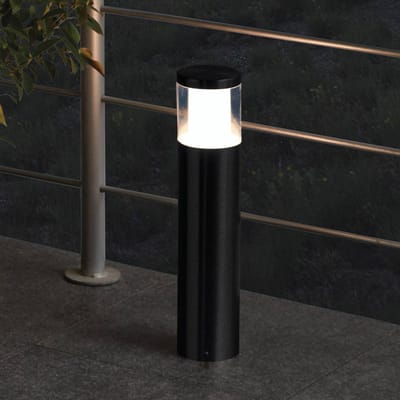 EGLO connect.z Basalgo-Z Smart Sokkellamp Buiten- E27 - 45 cm - Zwart|Wit - Instelbaar RGB & wit licht - Dimbaar - Zigbee