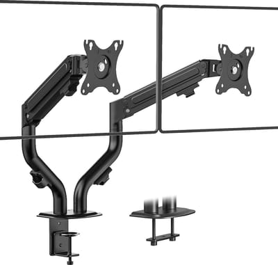 Verstelbare Monitorhouder - Ergonomische Beeldschermstandaard - Ruimtebesparende Monitorrekstandaard - Kantooraccessoires - TV-formaat 32 inch