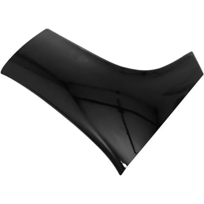 Rechte scoop p2r voor scooter yamaha 500 tmax 2008 t/m 2011 23115 / glans zwart nieuw