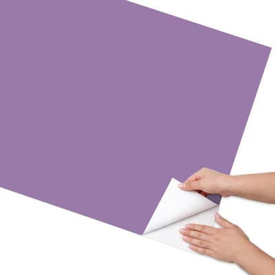 Coloray Meubel Wrap Folie - Paars Meubelfolie - 75x150 cm - Plakfolie Meubels Violet - Decoratiefolie Zelfklevend - Minimalist Meubelfolie - Meubelfolie Zelfklevend - Badkamer decoratie - Achtergronden en patronen