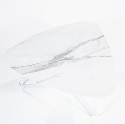 Salontafel Neno 95x85cm - wit