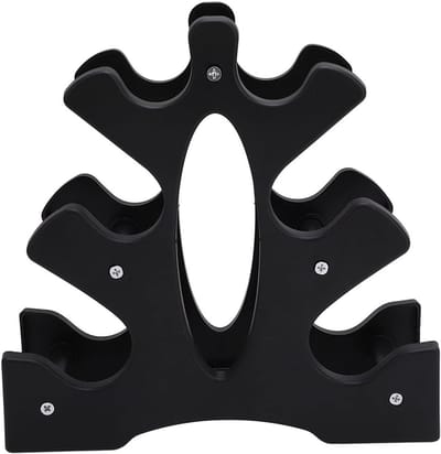 Multilevel Dumbbell Organizer voor Efficiënte Opslag en Verticale Weergave van Halters en Gewichten