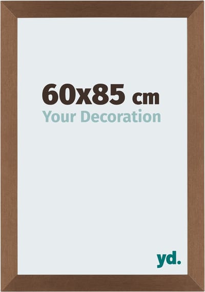 Your Decoration - Fotolijst 60x85 cm - MDF - Koper Decor - Mura