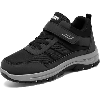 Schoenen voor Dames Herfst Nieuwe Dames Wandelschoenen Live Ademend Zachte Zool Moederschoenen Koppel Casual Schoenen 46 black