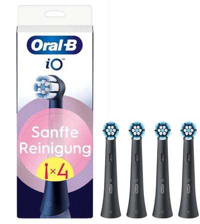Oral-B 194631, 4 stuk(s), Zwart, 3 maand(en), Oral-B